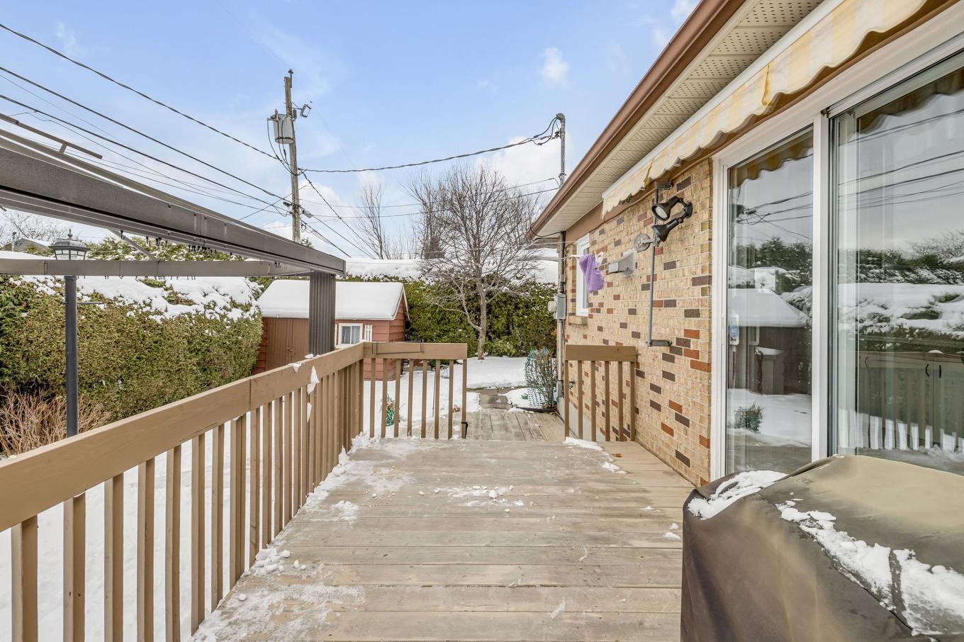 Terrasse - 1487 Rue Boivin, L'Ancienne-Lorette, QC - Outdoor With Exterior