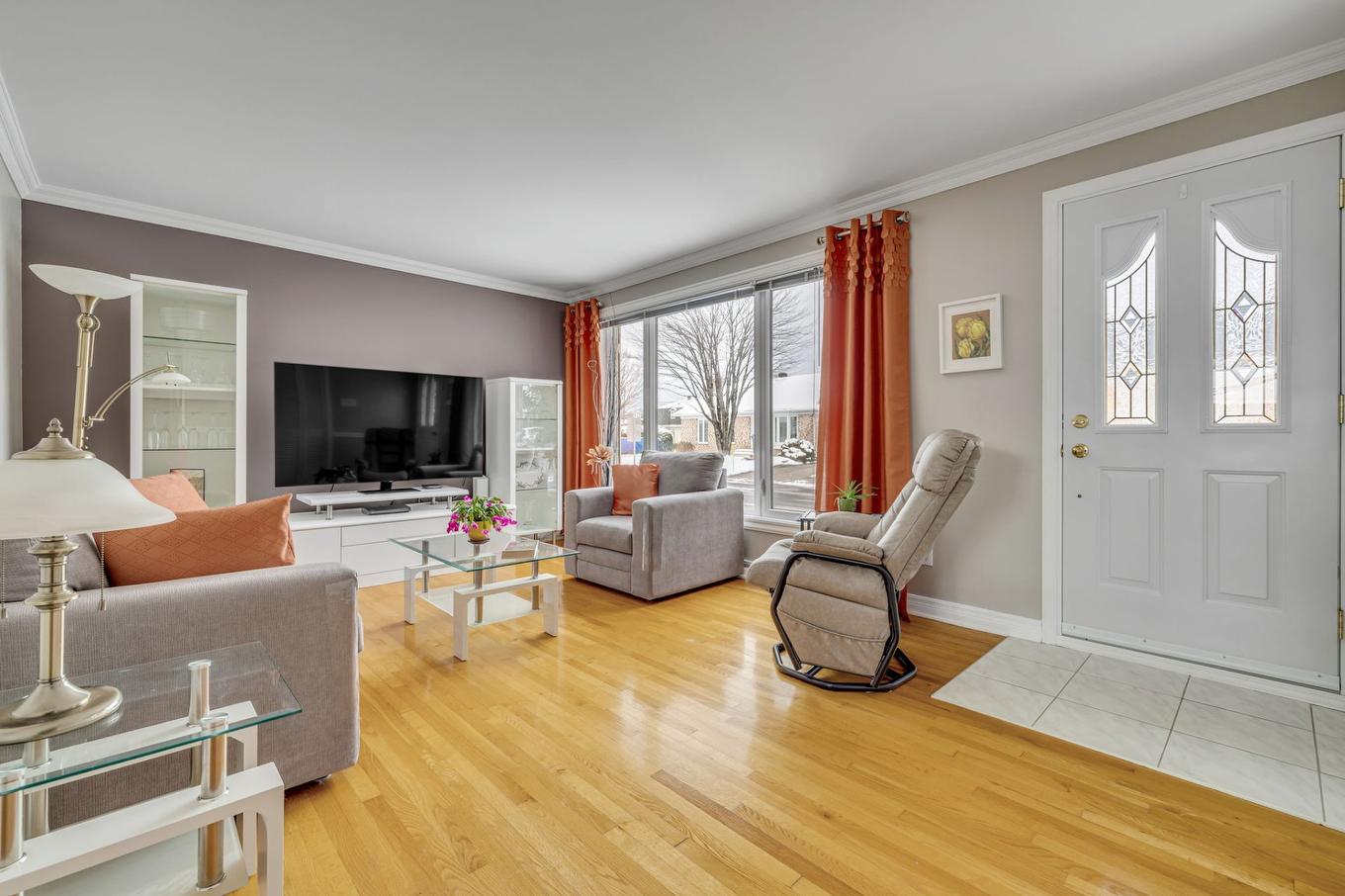 Salon - 1487 Rue Boivin, L'Ancienne-Lorette, QC - Indoor Photo Showing Living Room