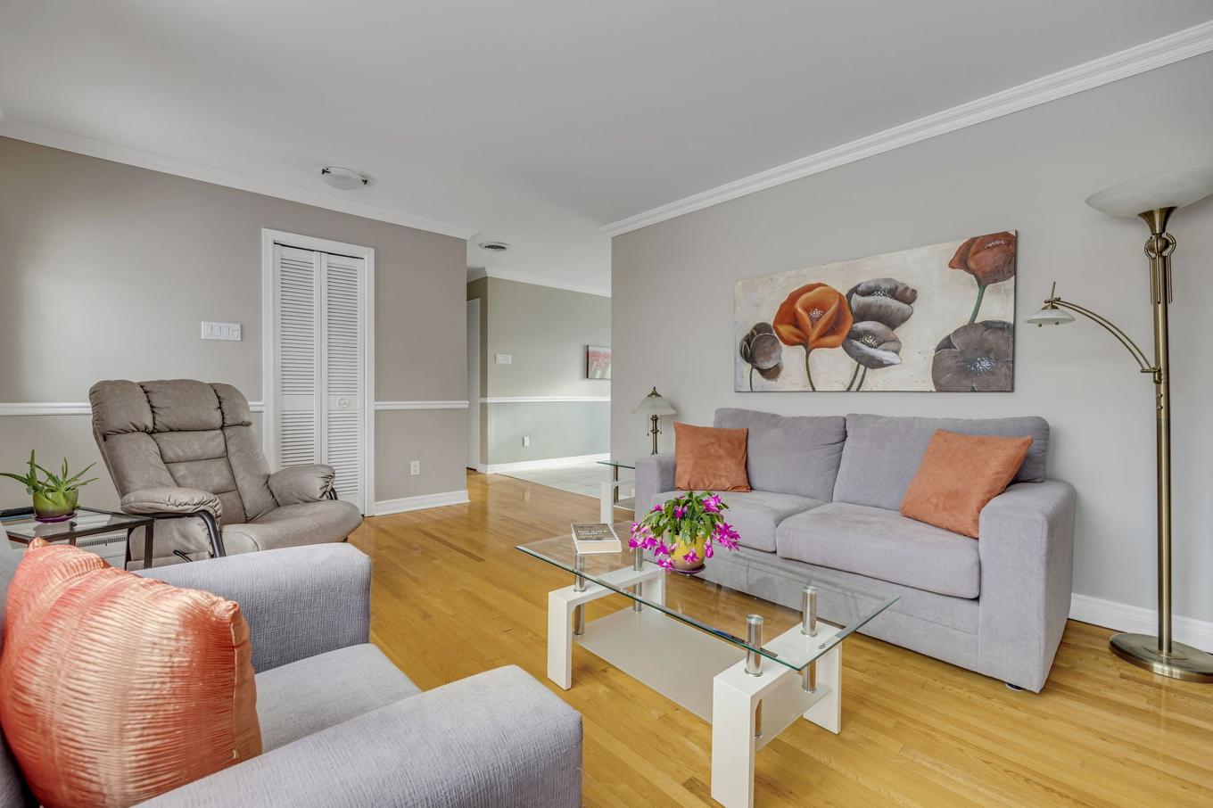Salon - 1487 Rue Boivin, L'Ancienne-Lorette, QC - Indoor Photo Showing Living Room