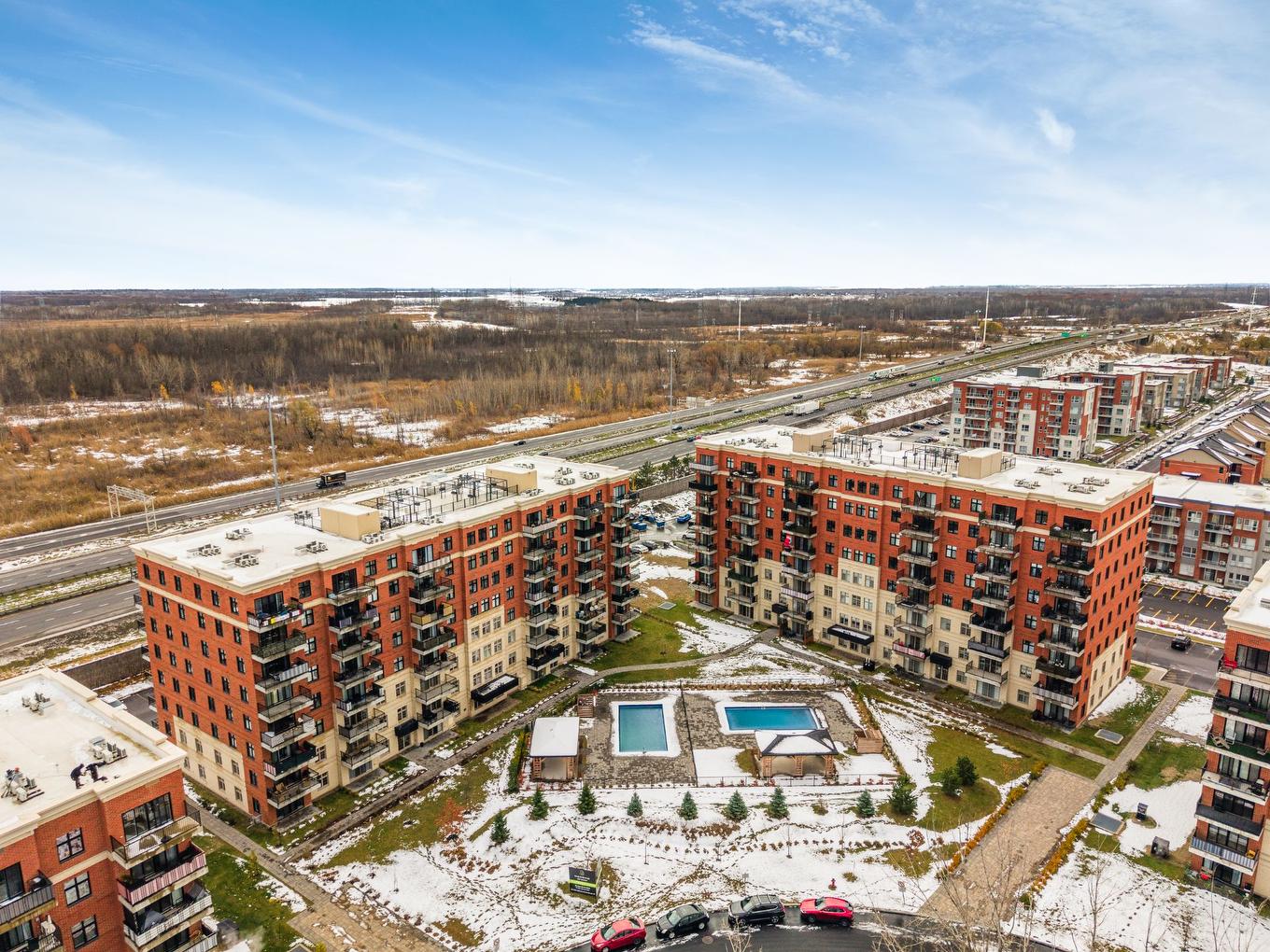 Aerial photo - 310-9175 Rue Lennon, Brossard, QC - Outdoor With View
