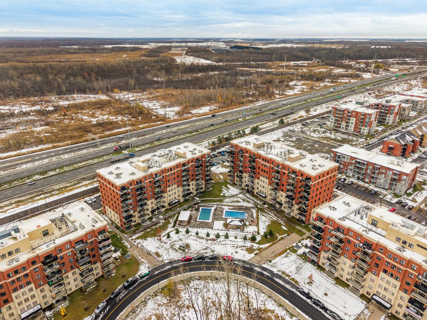 Aerial photo - 310-9175 Rue Lennon, Brossard, QC - Outdoor With View