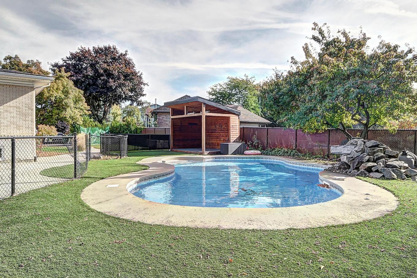 Pool - 1671 - 1675 Rue Pépin, Québec (Les Rivières), QC - Outdoor With In Ground Pool