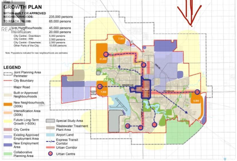 Regina Ne Growth Plan 48 Acres, Regina, SK