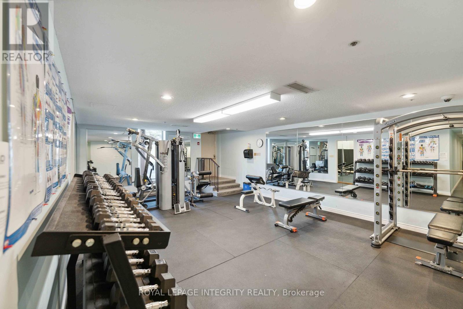 2303 - 1510 Riverside Drive, Ottawa, ON - Indoor Photo Showing Gym Room