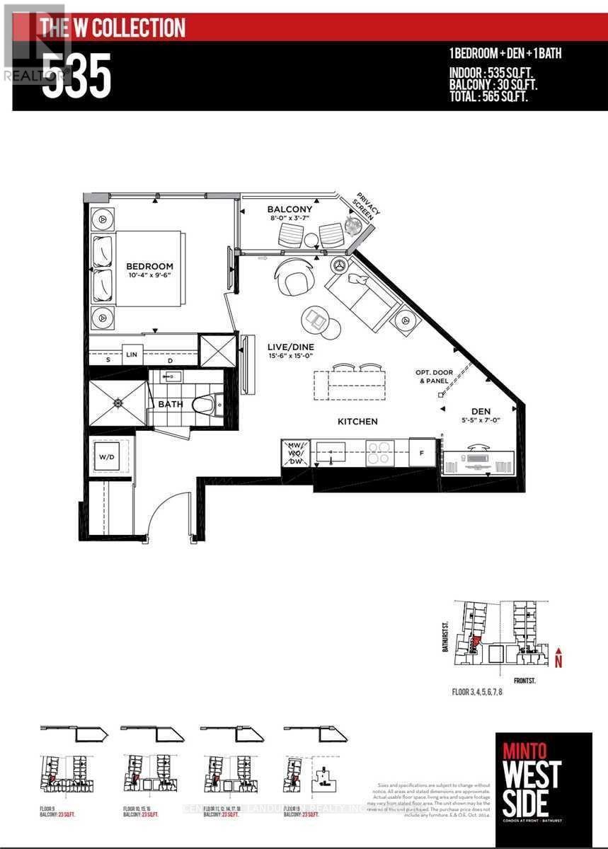 1718 - 27 Bathurst Street W, Toronto, ON - Other