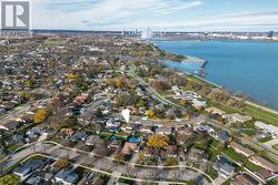 View toward Niagara River and Niagara Falls -