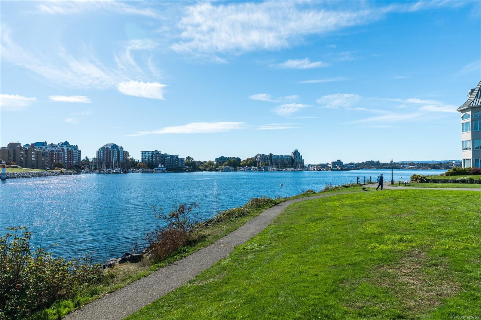 303-50 Songhees Rd, Victoria, BC - Outdoor With Body Of Water With View