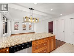 Kitchen opens to the living room -