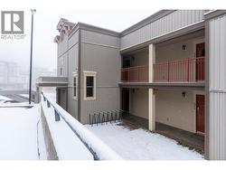 #203 is the door right beside the bike racks. Easy access! -