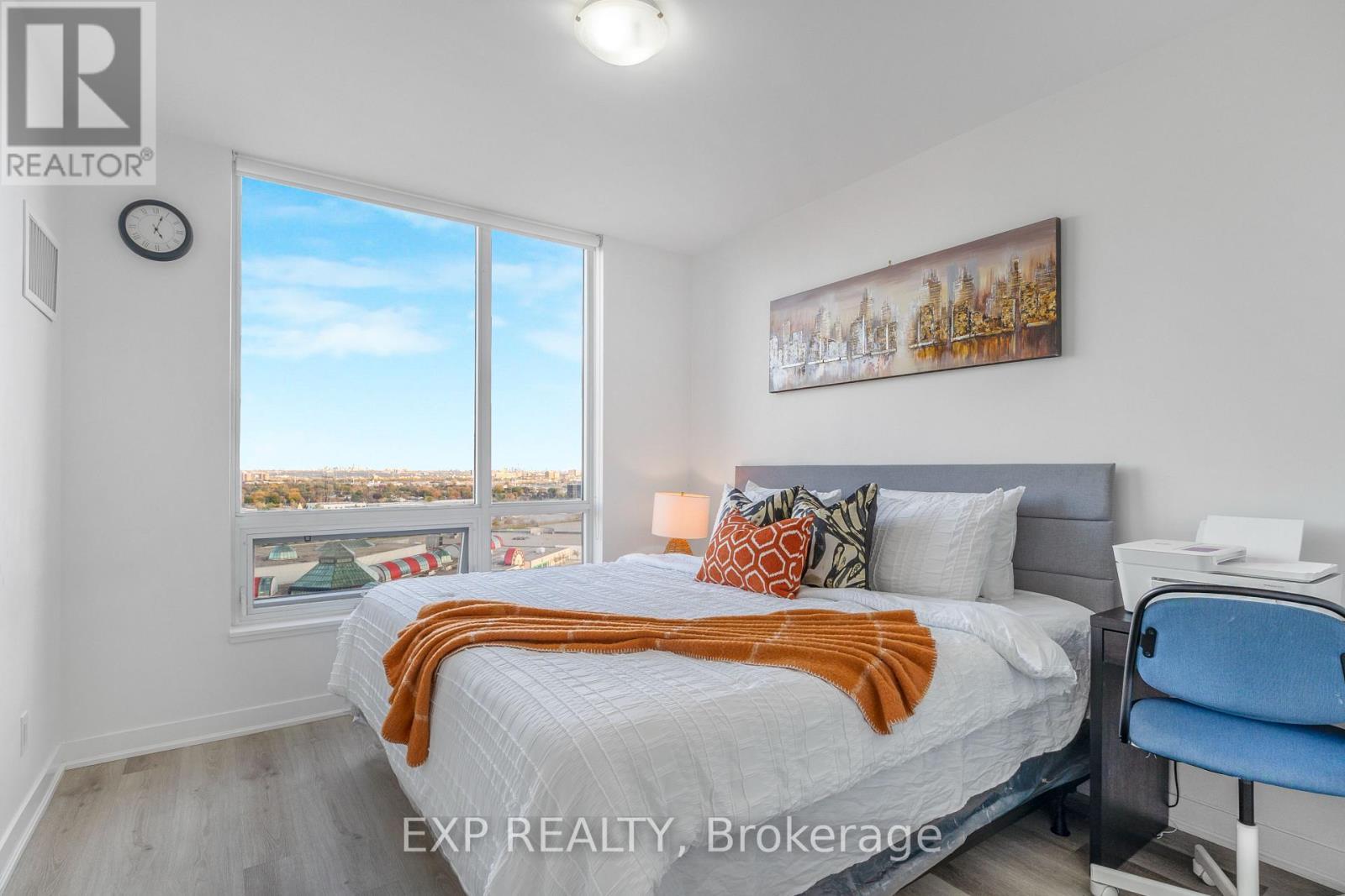 1609 - 840 Queens Plate Drive, Toronto, ON - Indoor Photo Showing Bedroom