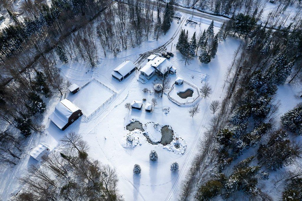 Vue d'ensemble - 320Z 11E Rang, Wickham, QC