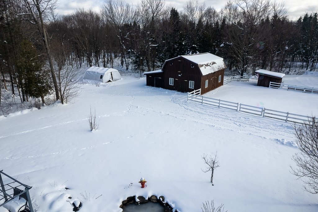 Vue d'ensemble - 320Z 11E Rang, Wickham, QC