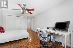 Wide Double closet doors allow you to see it all -