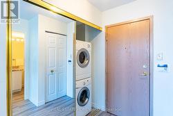 Stackable Washer & Dryer in Front Entrance Closet -
