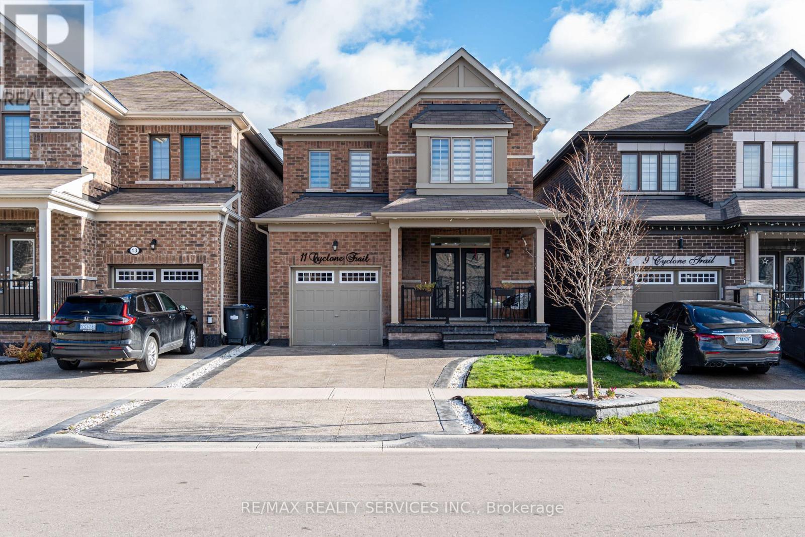 11 Cyclone Trail, Brampton, ON - Outdoor With Facade