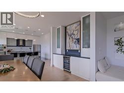 Main floor dining into kitchen -