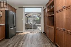 Large bright kitchen with patio doors to outdoors -