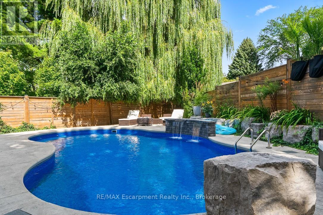 231 Southwood Court, Oakville (Br Bronte), ON - Outdoor With In Ground Pool With Backyard