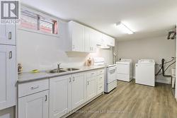 second kitchen in lower level -