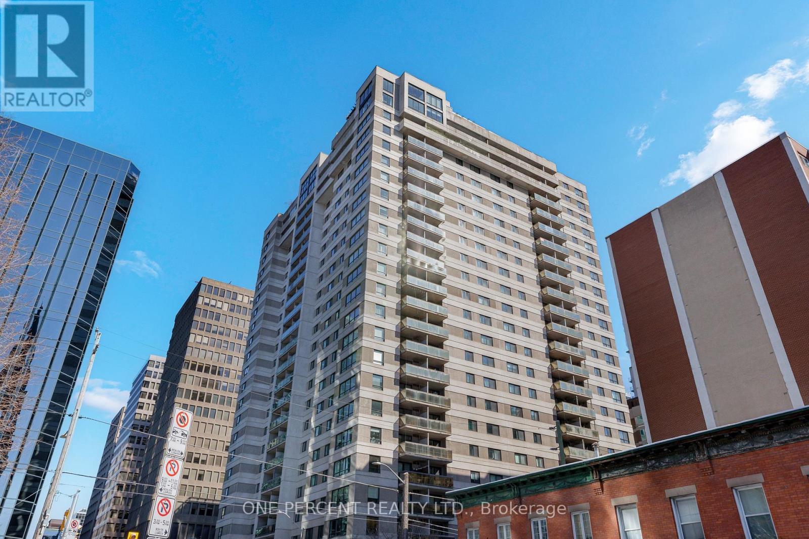 1103 - 199 Kent Street, Ottawa, ON - Outdoor With Balcony With Facade