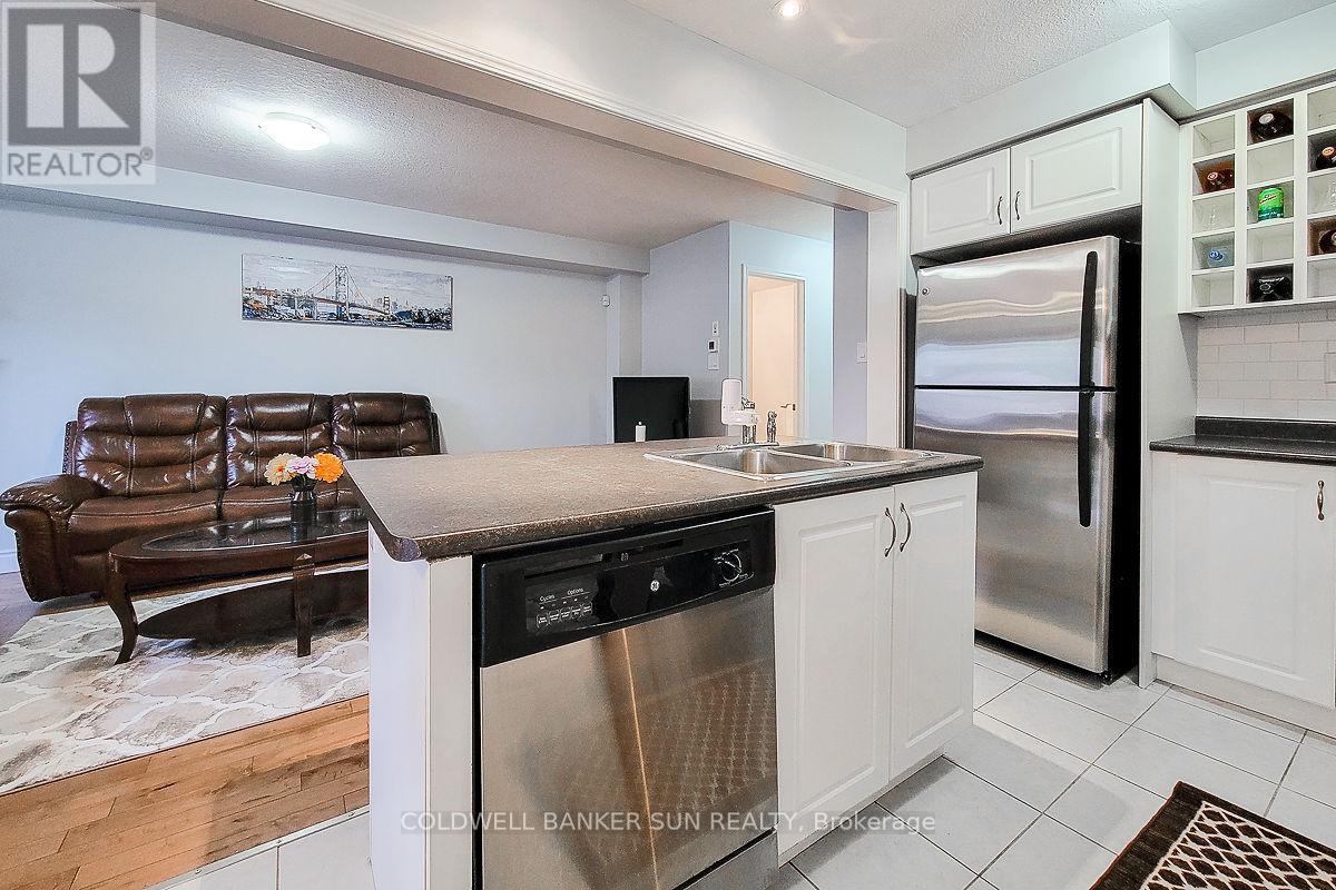 62 Lynch Crescent, Hamilton, ON - Indoor Photo Showing Kitchen With Double Sink