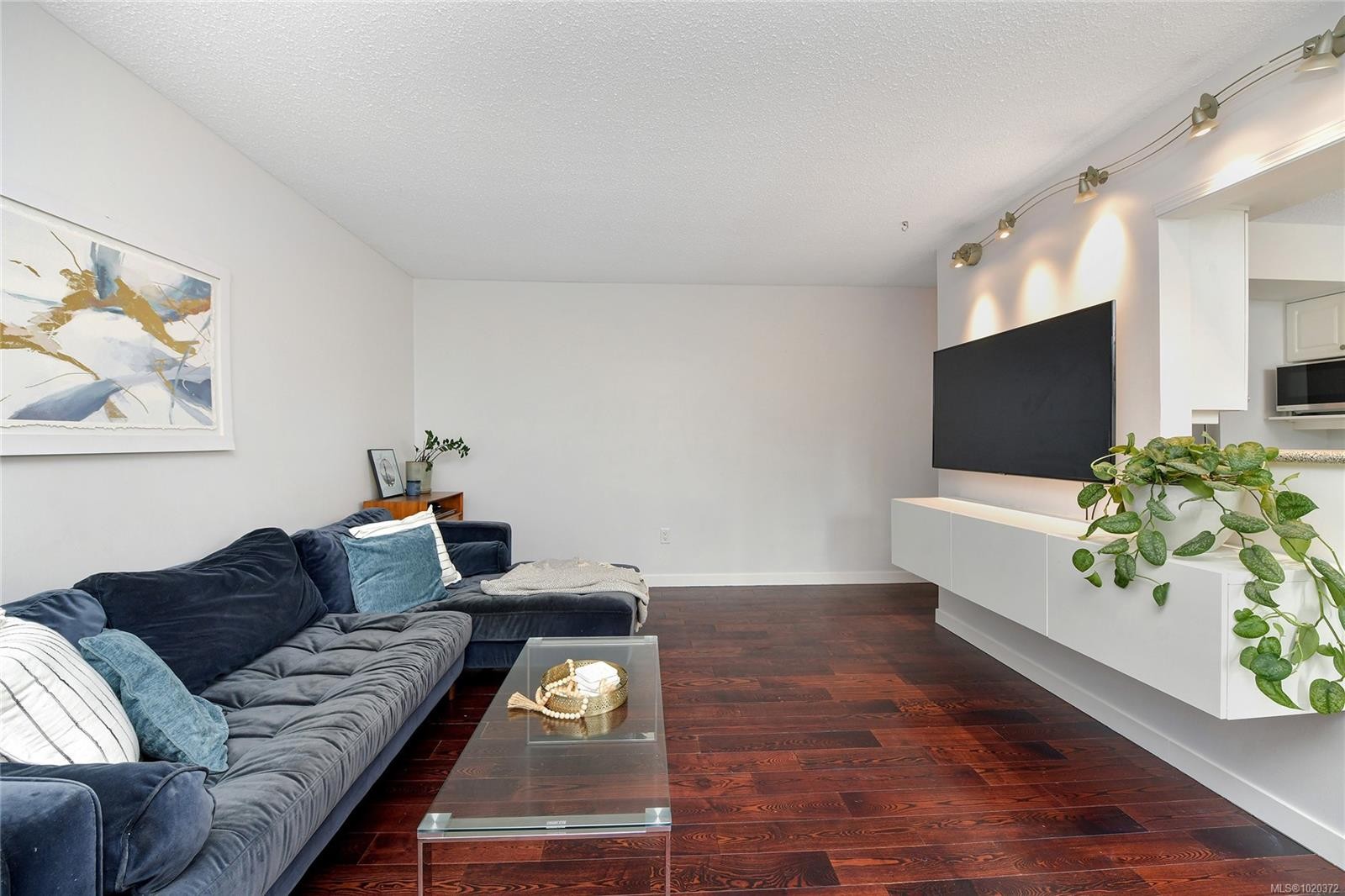 301-1366 Hillside Ave, Victoria, BC - Indoor Photo Showing Living Room