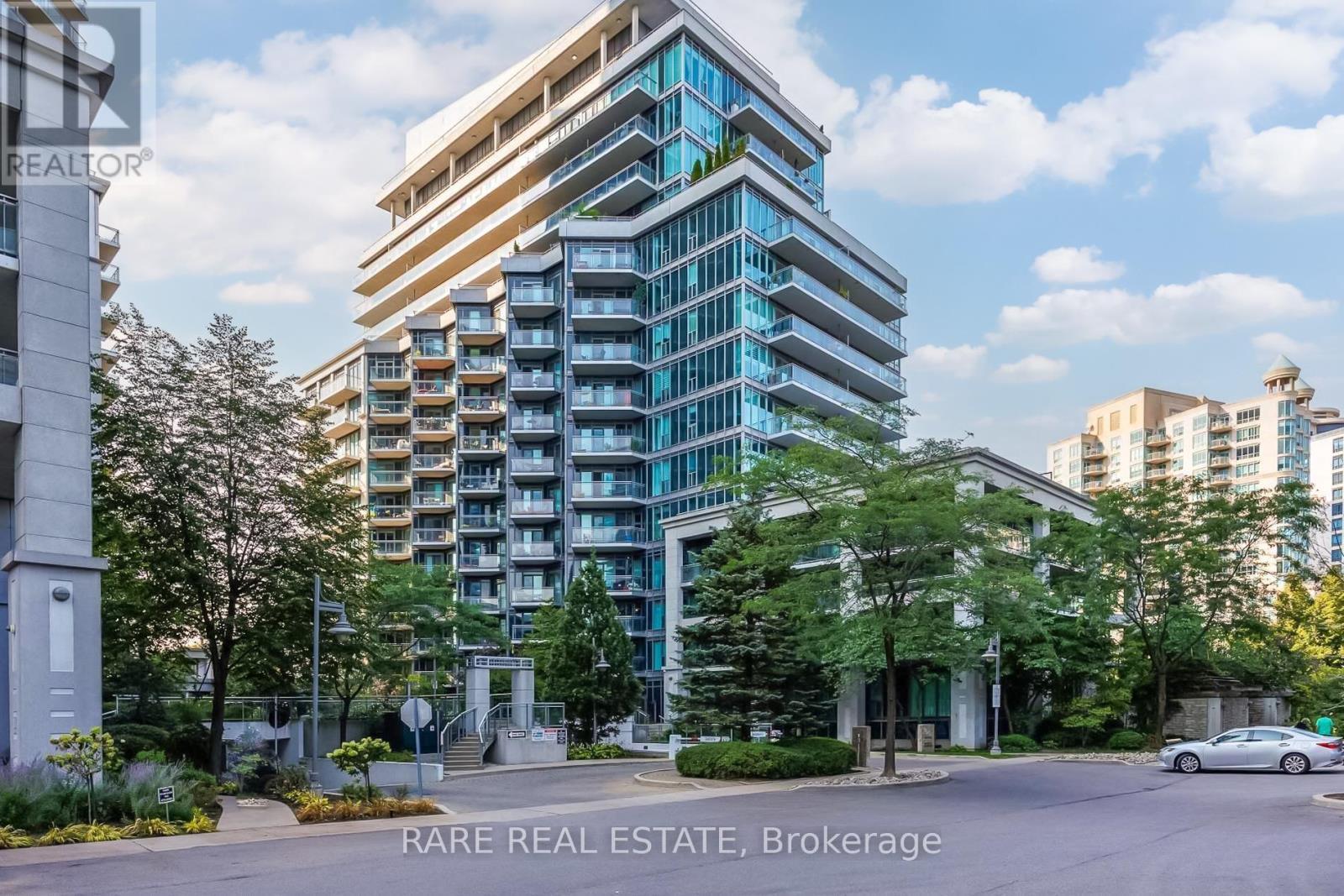 1404 - 2121 Lakeshore Boulevard W, Toronto, ON - Outdoor With Balcony With Facade
