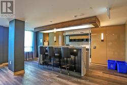 Party room includes a centre island with seats! -