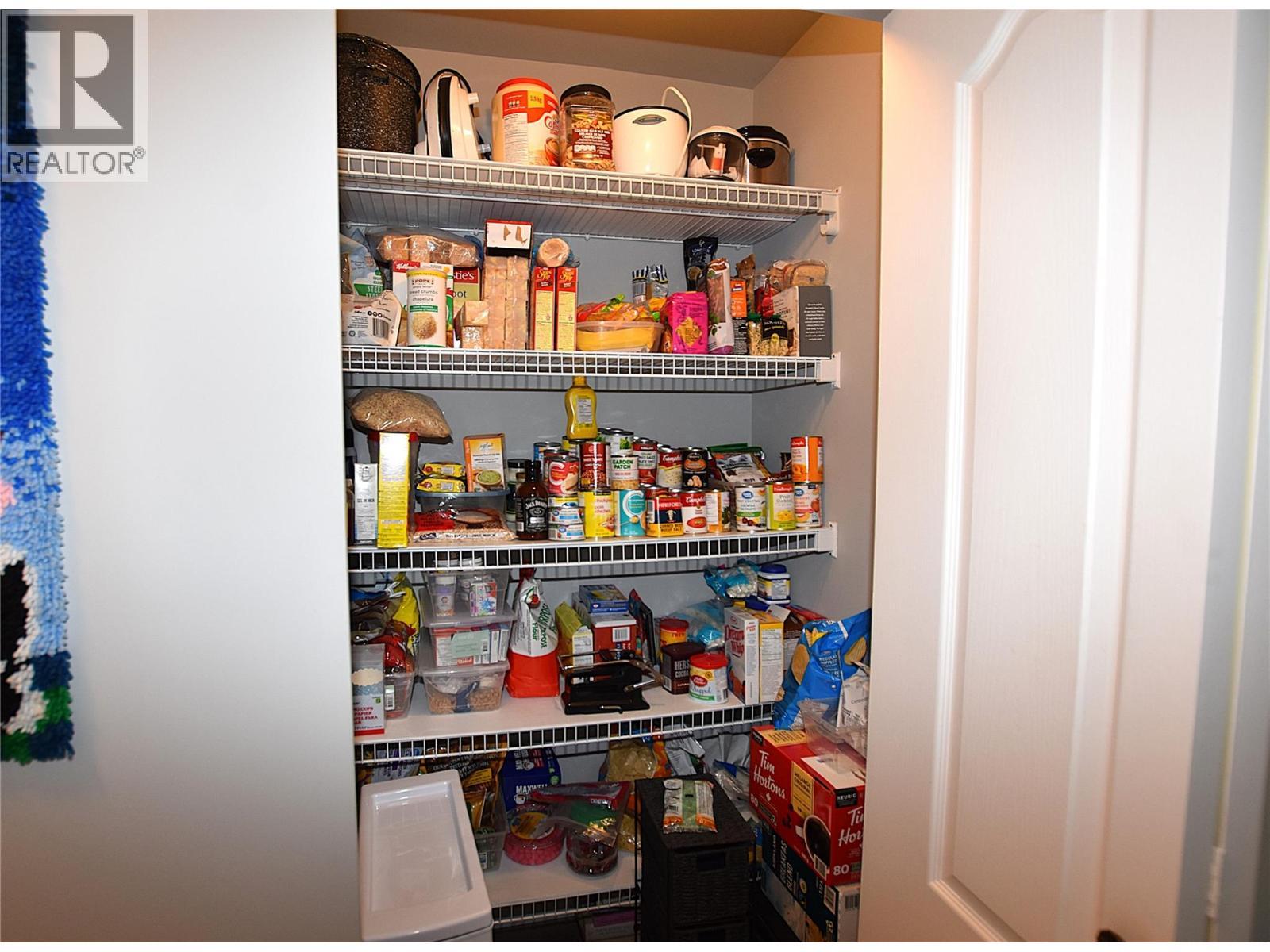 ever useful pantry - 145 Falcon Avenue, Vernon, BC - Indoor With Storage