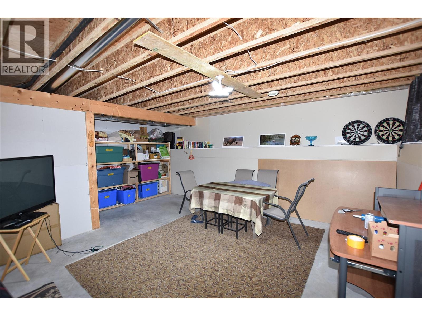 basement family room area - 145 Falcon Avenue, Vernon, BC - Indoor Photo Showing Other Room