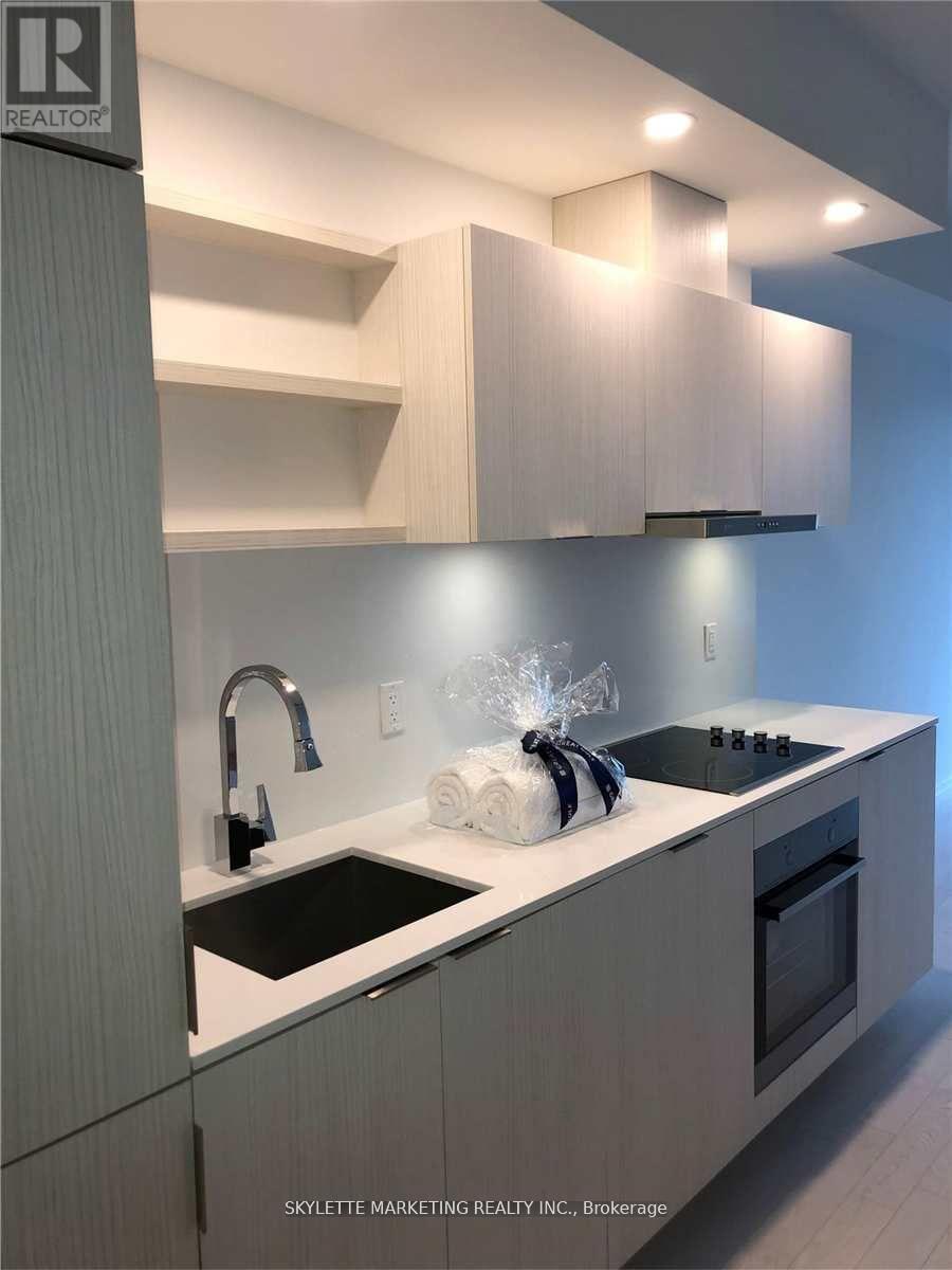 502 - 12 Bonnycastle Street, Toronto, ON - Indoor Photo Showing Kitchen With Upgraded Kitchen