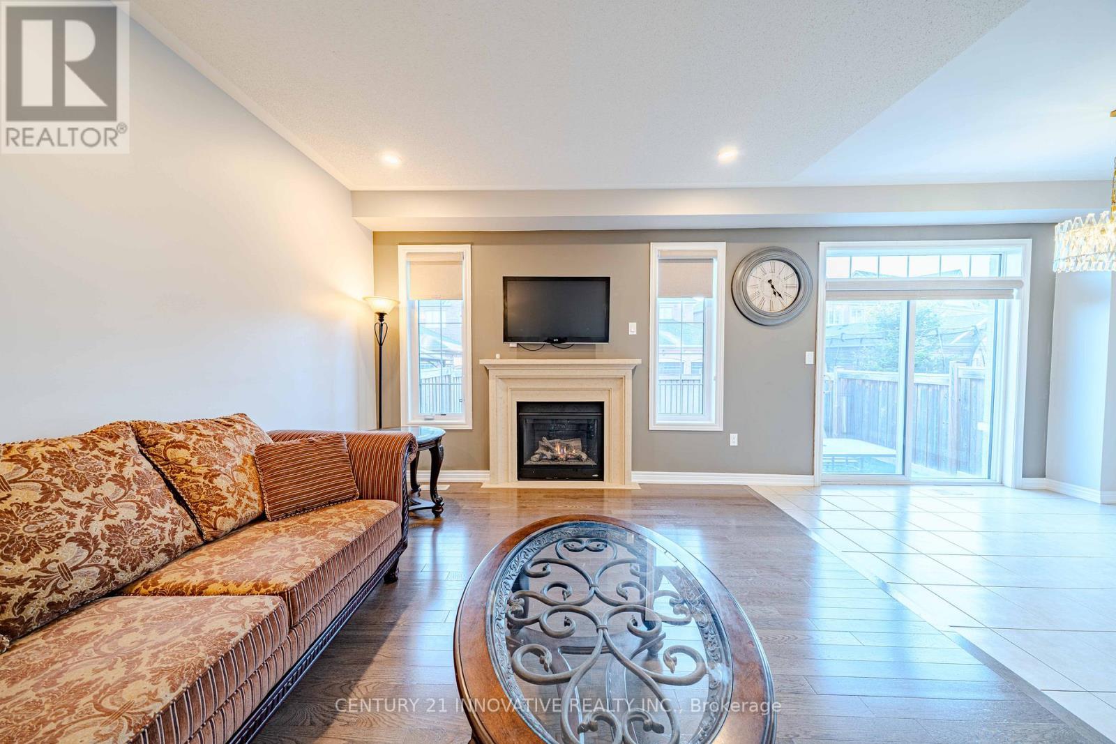 72 Killington Avenue, Vaughan, ON - Indoor Photo Showing Living Room With Fireplace
