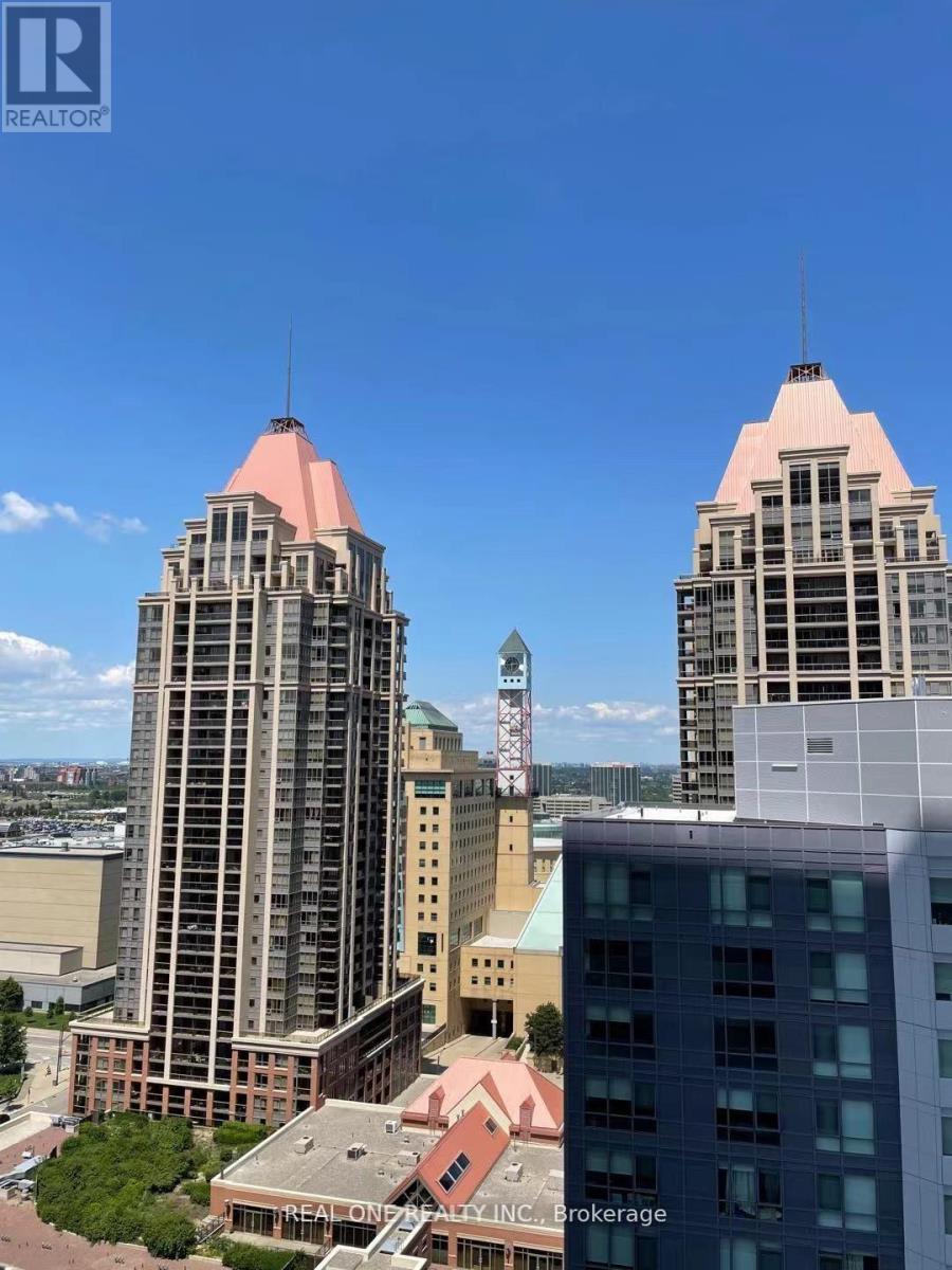 1907 - 4065 Confederation Parkway, Mississauga, ON - Outdoor With Facade