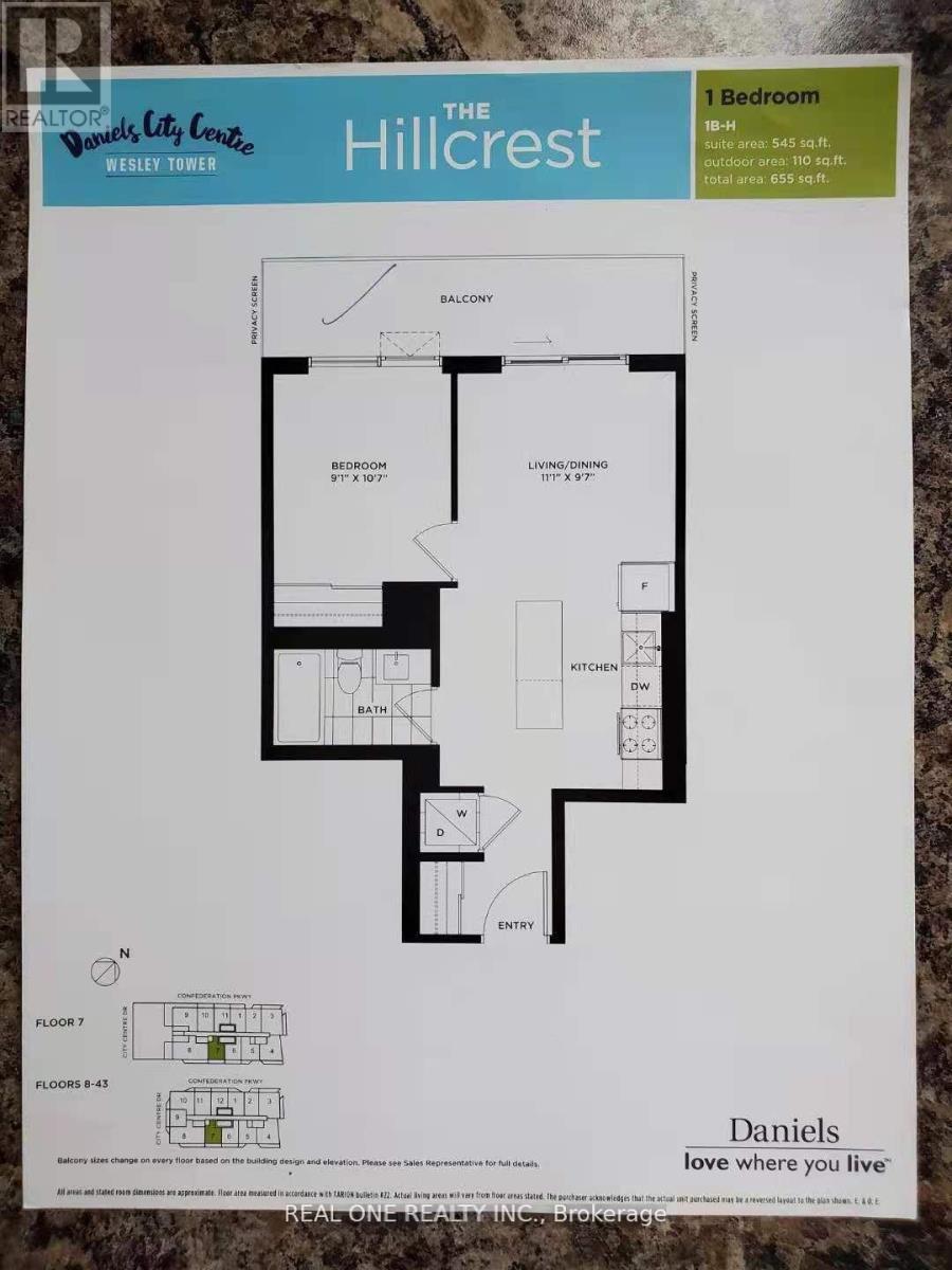 1907 - 4065 Confederation Parkway, Mississauga, ON - Other