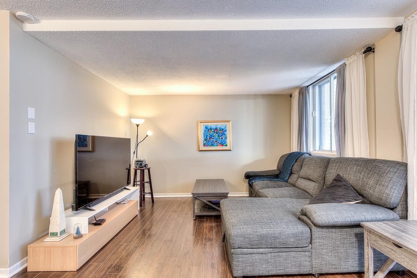 Salon - 202-4330 Rue De La Seine, Laval (Chomedey), QC - Indoor Photo Showing Living Room