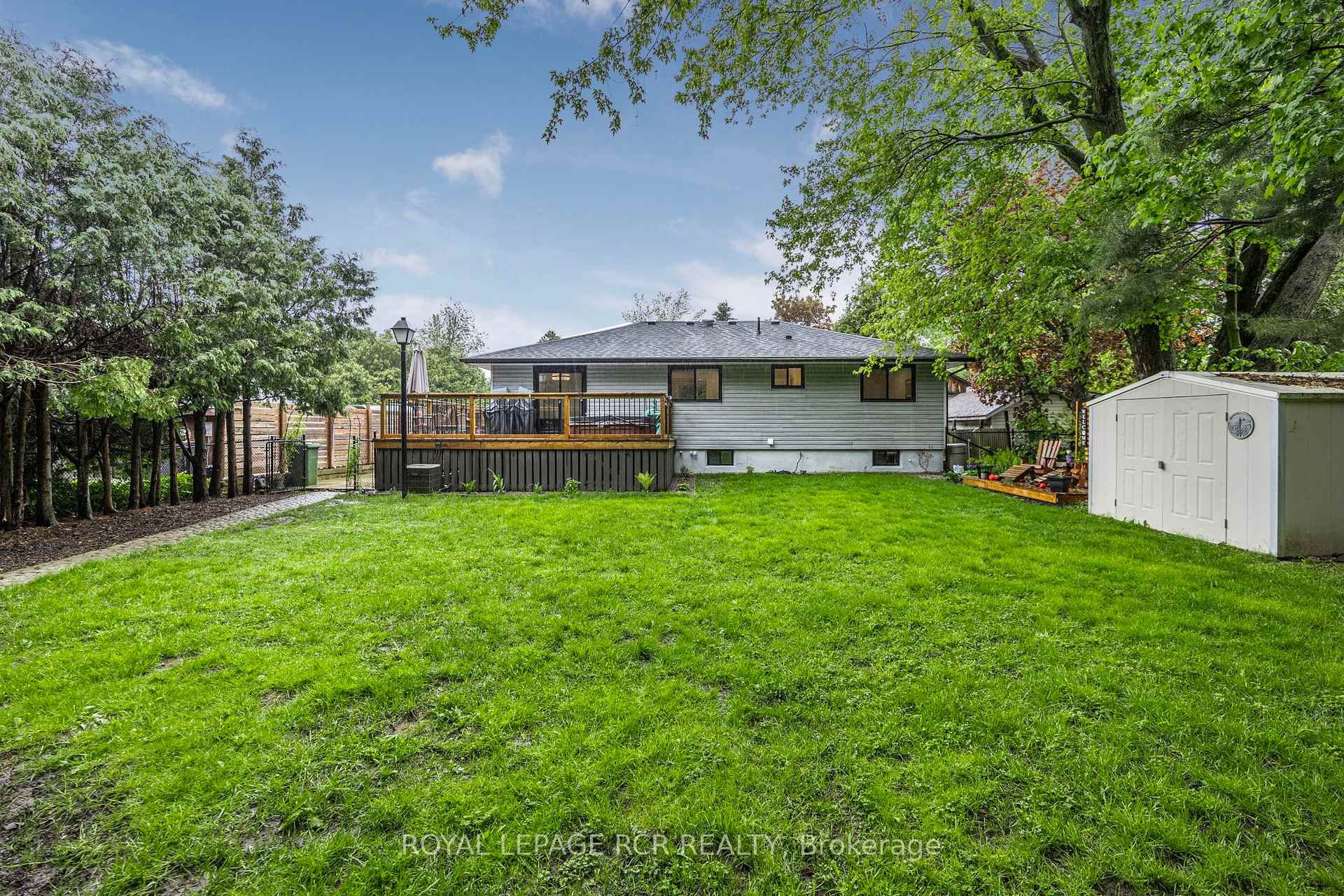 61 William Street E, Caledon, ON - Outdoor With Deck Patio Veranda With Backyard