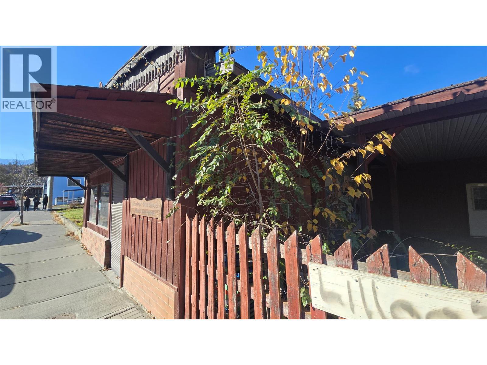 Commercial Space - 705 Main Street, Lillooet, BC