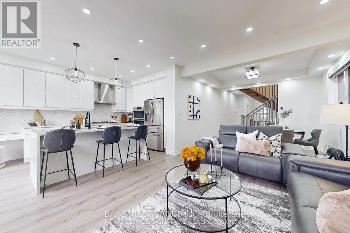 49 Broden Crescent, Whitby, ON - Indoor Photo Showing Living Room
