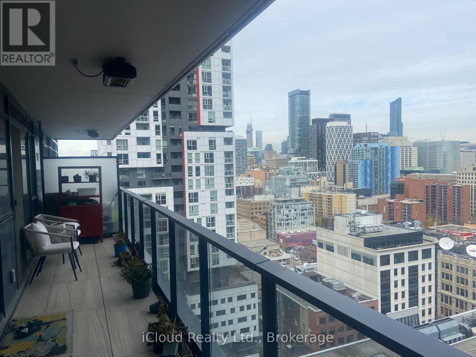 2502 - 38 Widmer Street, Toronto, ON - Outdoor With Balcony With View