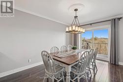 Spacious & bright dining area with walkout -