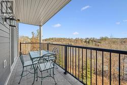 Main Balcony with doors from 2nd bdrm & dining -