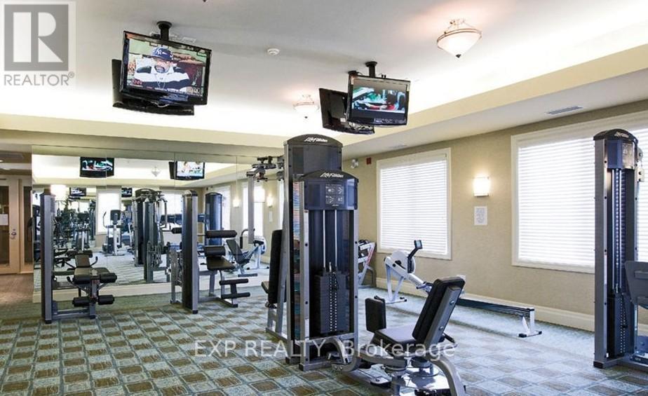 308 - 70 Shipway Avenue, Clarington, ON - Indoor Photo Showing Gym Room