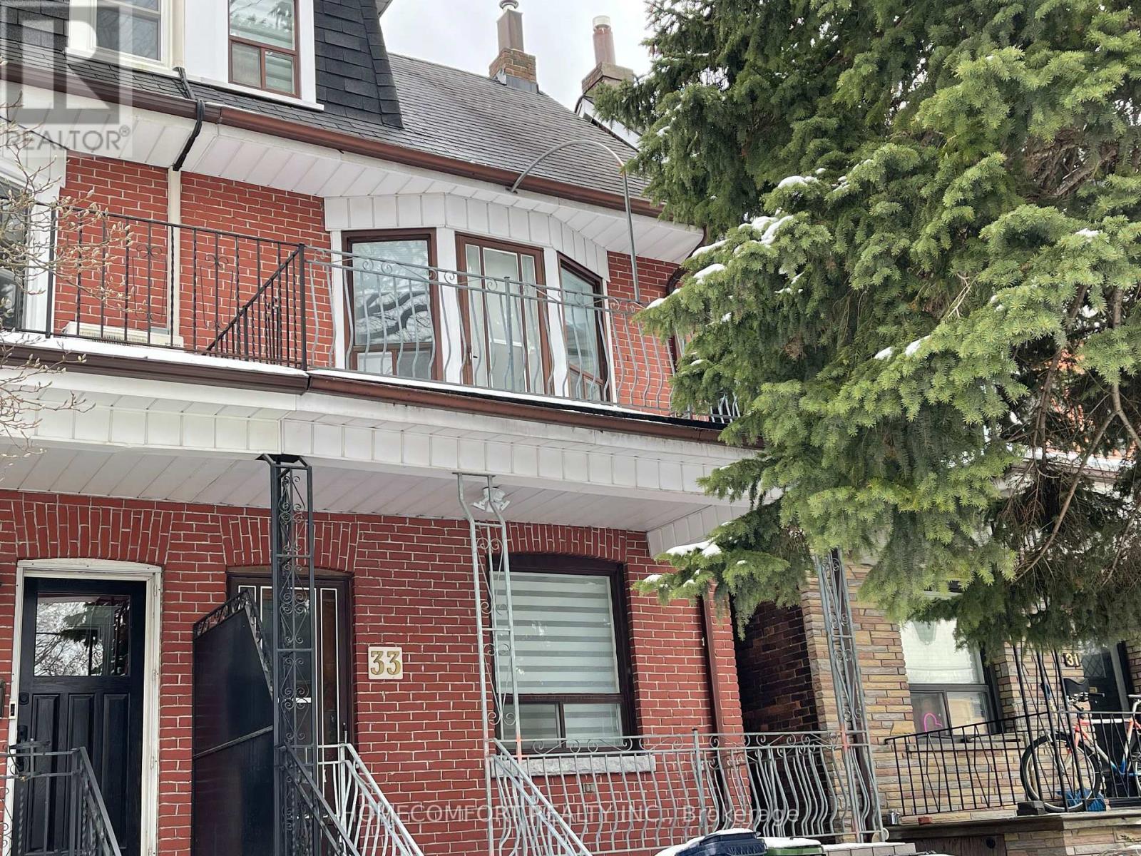 Upper - 33 Strathmore Boulevard, Toronto, ON - Outdoor