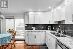 Lower Level Kitchen with walk out -