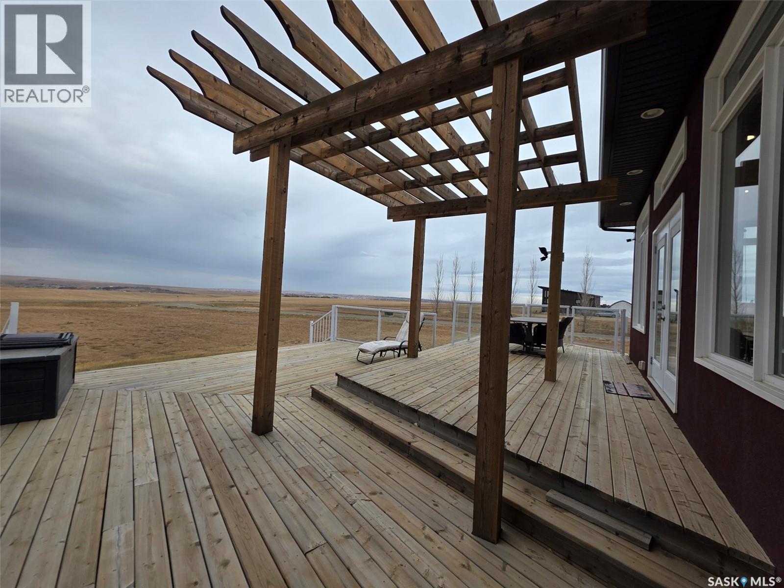 Banman Acreage, Swift Current Rm No. 137, SK - Outdoor With Deck Patio Veranda With Exterior