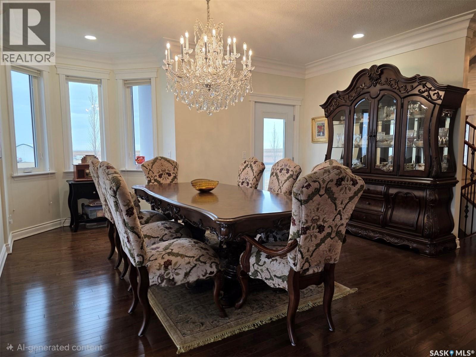 Banman Acreage, Swift Current Rm No. 137, SK - Indoor Photo Showing Dining Room