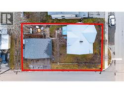 Aerial View of Lot Line -