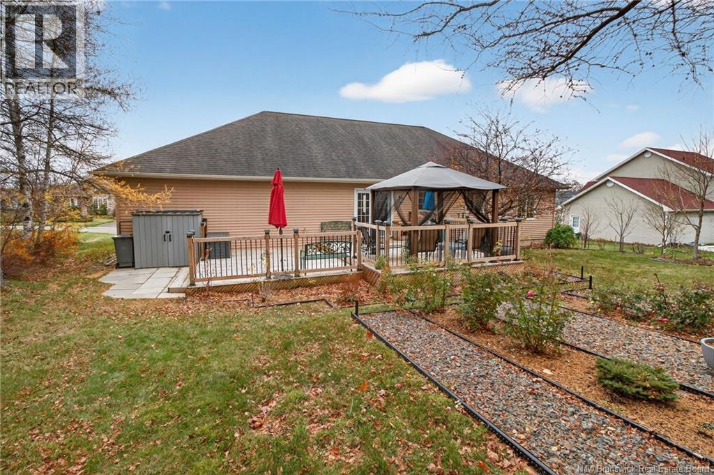 back patio - 388 Grande-Vallee Street, Dieppe, NB - Outdoor With Deck Patio Veranda