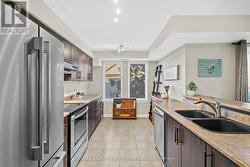 Large new kitchen window fills space with light -