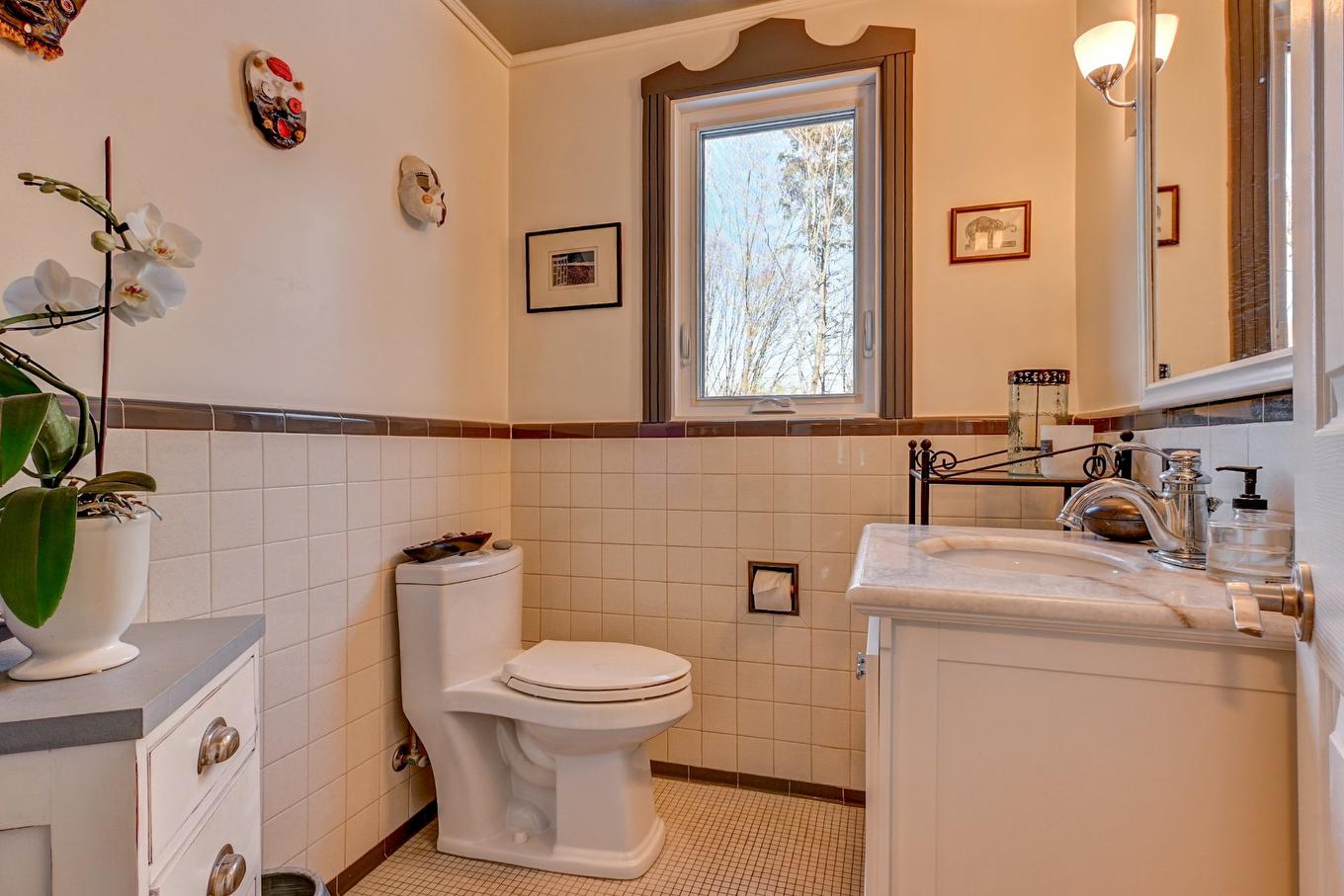 Powder room - 1325 Rue De La Laurentie, Sainte-Adèle, QC - Indoor Photo Showing Bathroom